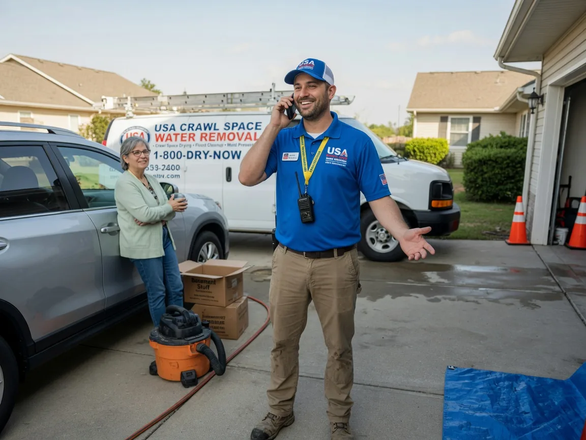 Crawl Space Water Removal Mcdonald, TN FAQs